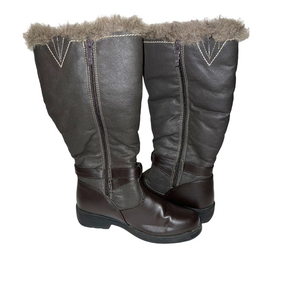 Totes Maryliza Brown Tall Winter Boots - Picture 5 of 11